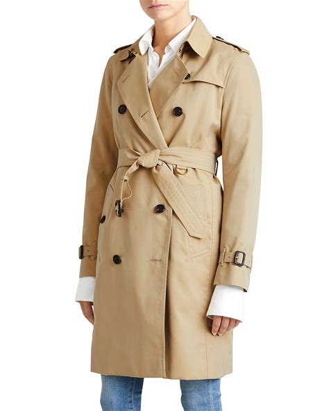 burberry kensington long cotton trench coat|trench coat burberry original.